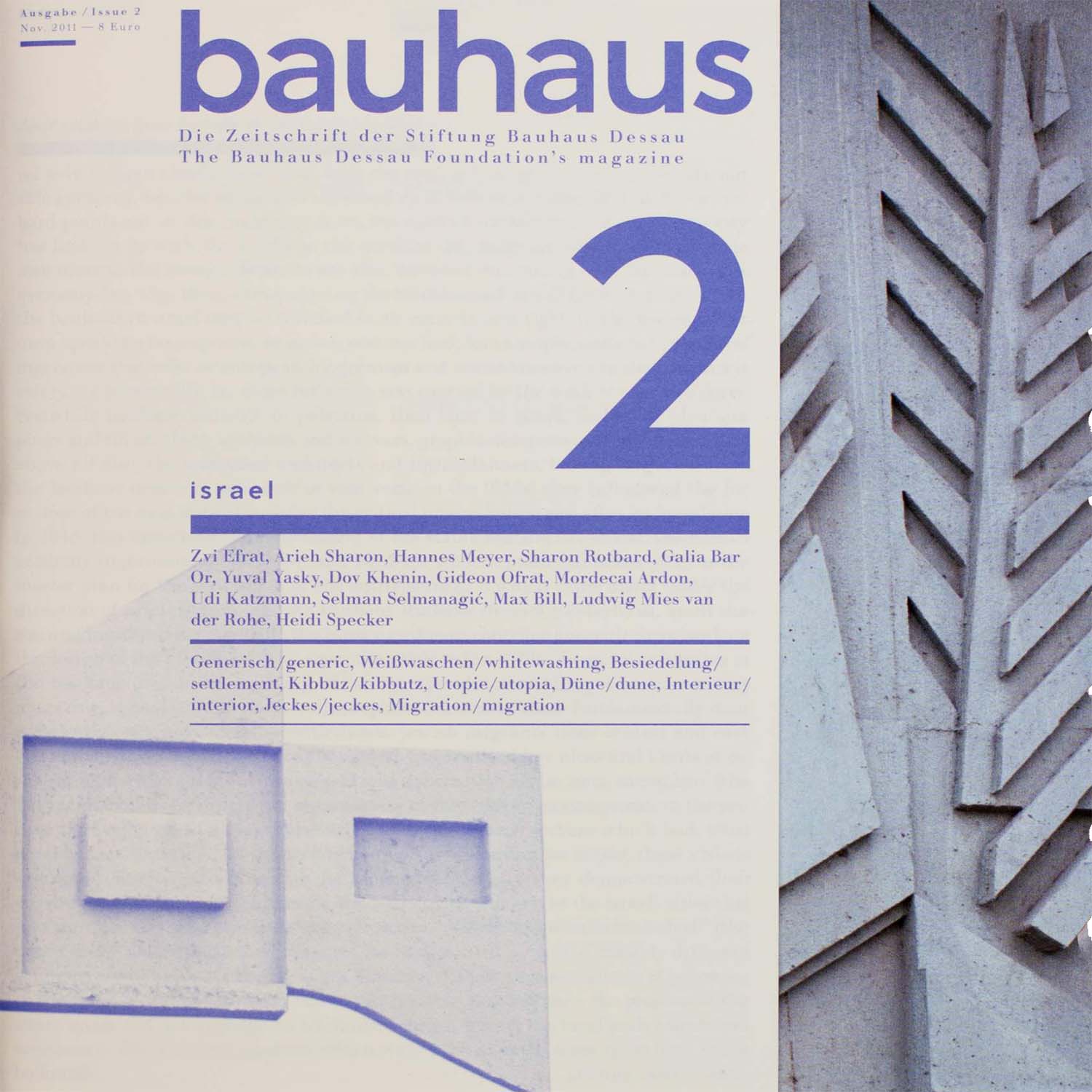 Bauhaus dergisi 2 resmi